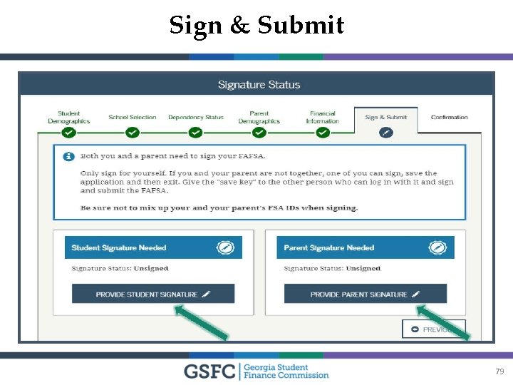 Sign & Submit 79 