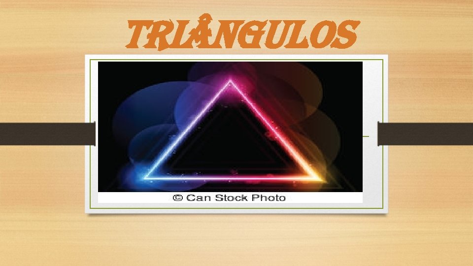 triângulos 