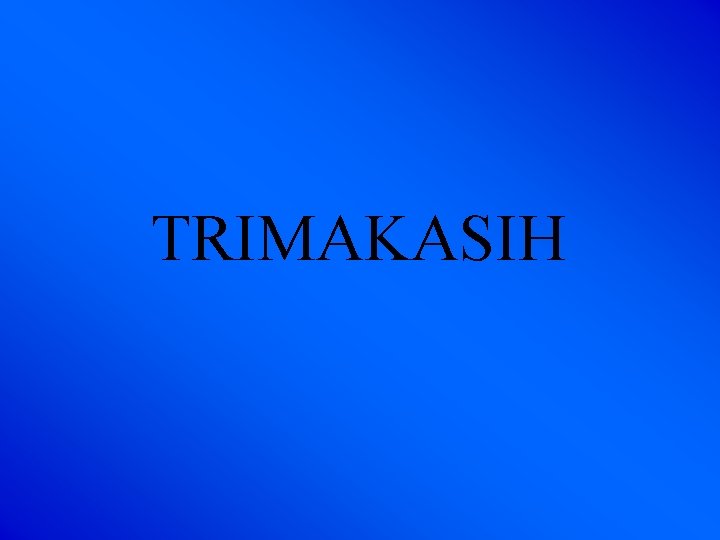 TRIMAKASIH 