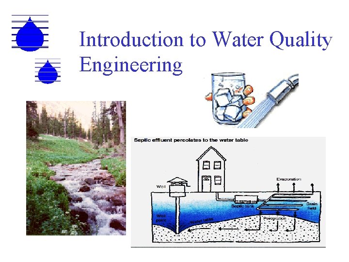 Introduction to Water Quality Engineering 