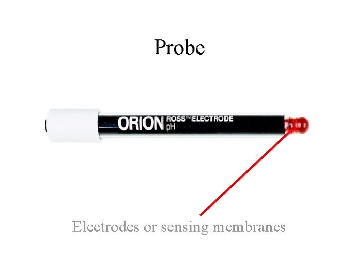 Probe Electrodes or sensing membranes 