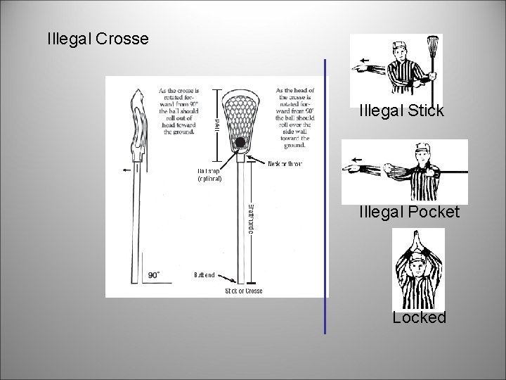 Illegal Crosse Illegal Stick Illegal Pocket Locked 