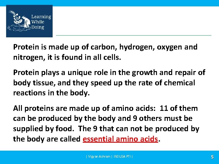 Protein is made up of carbon, hydrogen, oxygen and nitrogen, it is found in