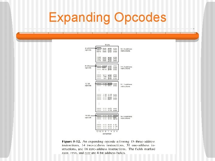 Expanding Opcodes 