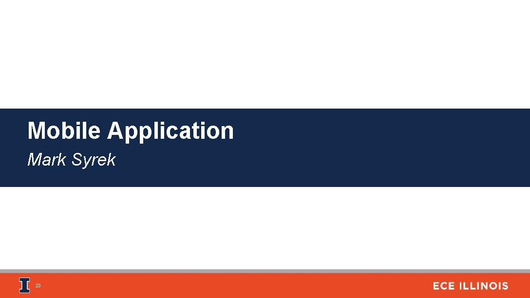 Mobile Application Mark Syrek 23 