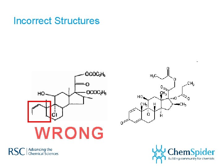 Incorrect Structures WRONG 