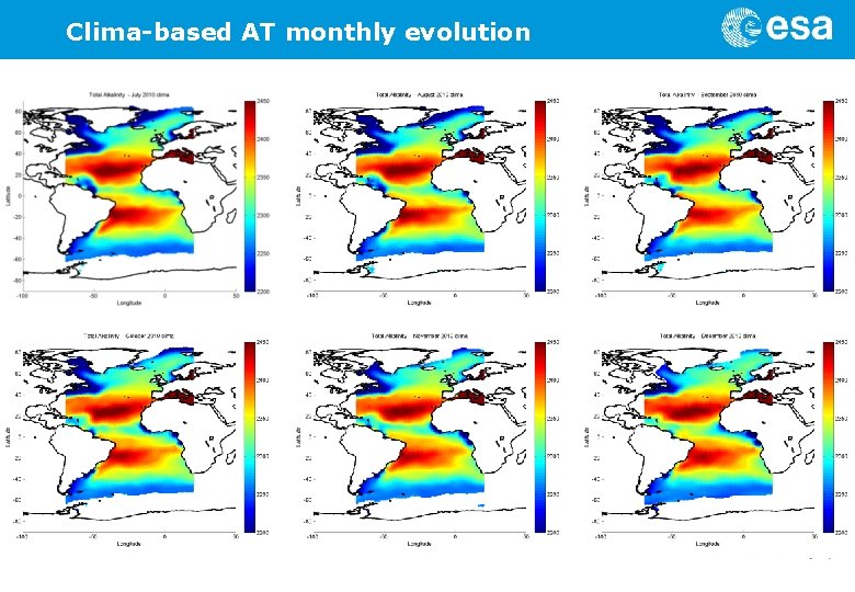 Clima-based AT monthly evolution 
