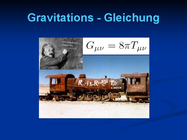 Gravitations - Gleichung 