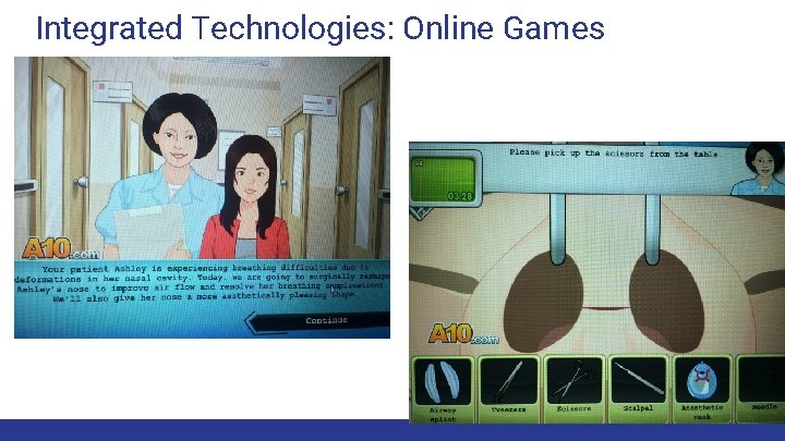 Integrated Technologies: Online Games 