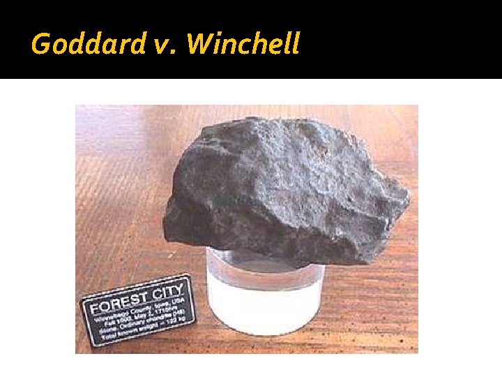 Goddard v. Winchell 