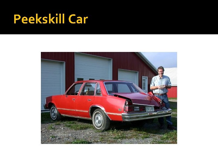 Peekskill Car 