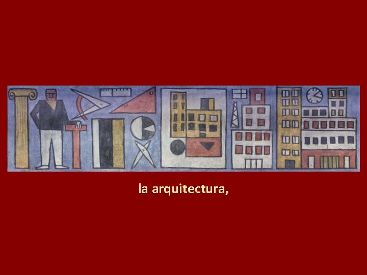 la arquitectura, 