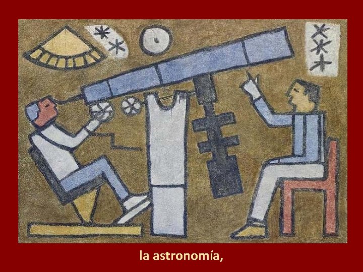 la astronomía, 