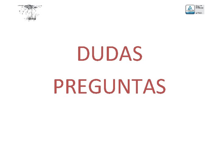 DUDAS PREGUNTAS 