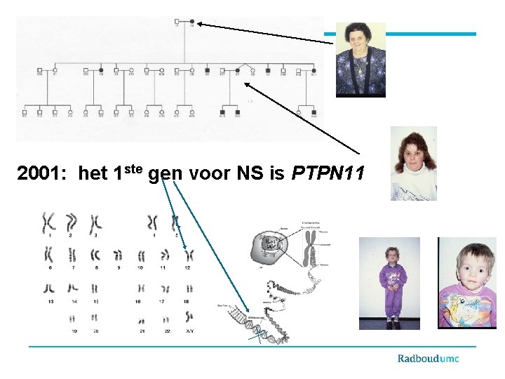 2001: het 1 ste gen voor NS is PTPN 11 