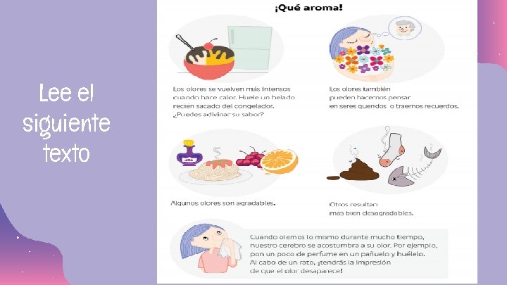 Lee el siguiente texto 