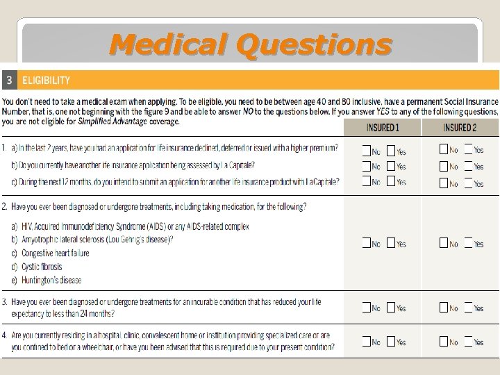 Medical Questions 