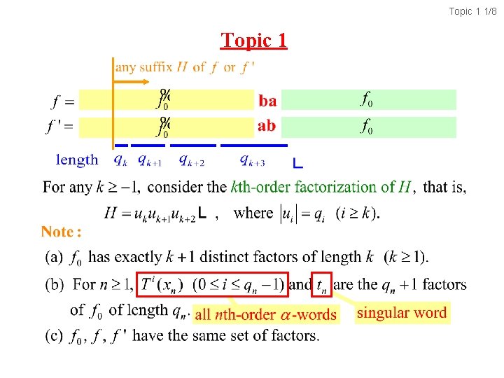 Topic 1 1/8 Topic 1 