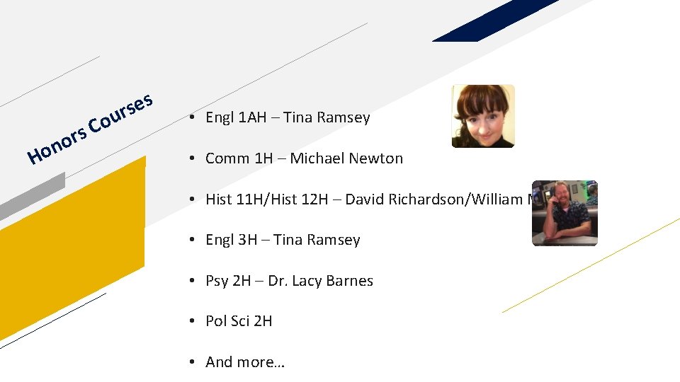 H s r o on Co s e s ur • Engl 1 AH