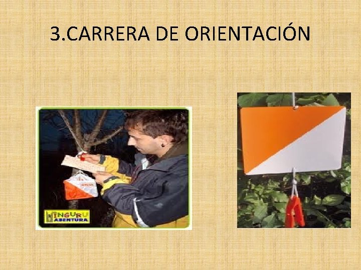 3. CARRERA DE ORIENTACIÓN 