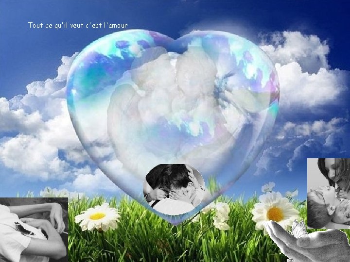 Tout ce qu'il veut c'est l'amour 