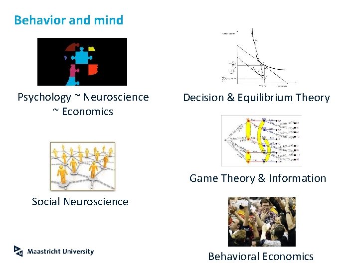 Behavior and mind Psychology ~ Neuroscience ~ Economics Decision & Equilibrium Theory Game Theory