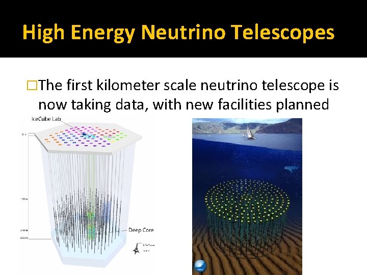 High Energy Neutrino Telescopes �The first kilometer scale neutrino telescope is now taking data,