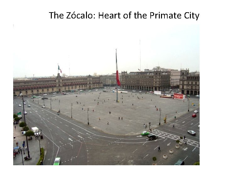 The Zócalo: Heart of the Primate City 
