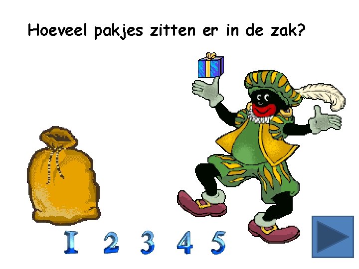 Hoeveel pakjes zitten er in de zak? 