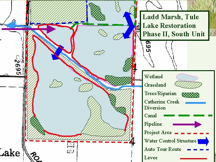 Ladd Marsh, Tule Lake Restoration Phase II, South Unit Wetland Grassland Trees/Riparian Catherine Creek