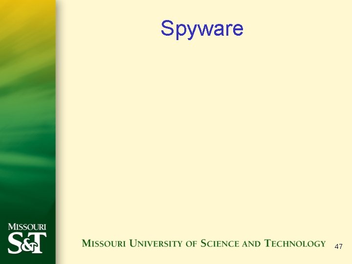 Spyware 47 