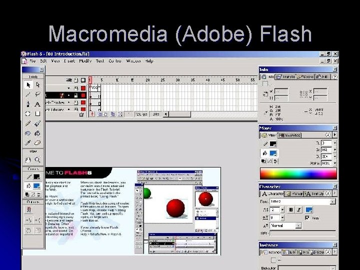 Macromedia (Adobe) Flash l. swf l 