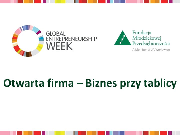 Otwarta firma – Biznes przy tablicy 