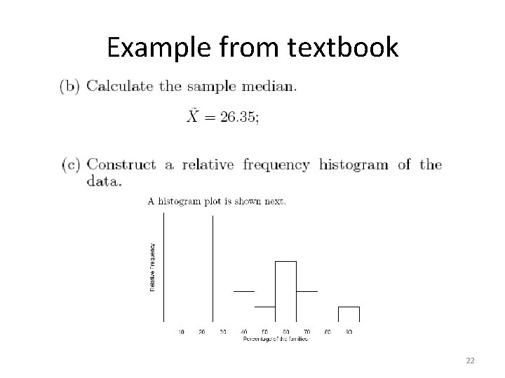 Example from textbook 22 