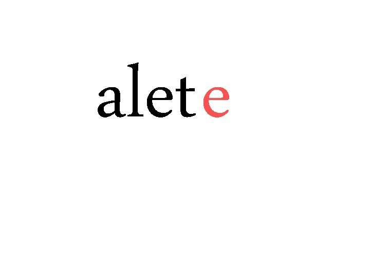 alete 