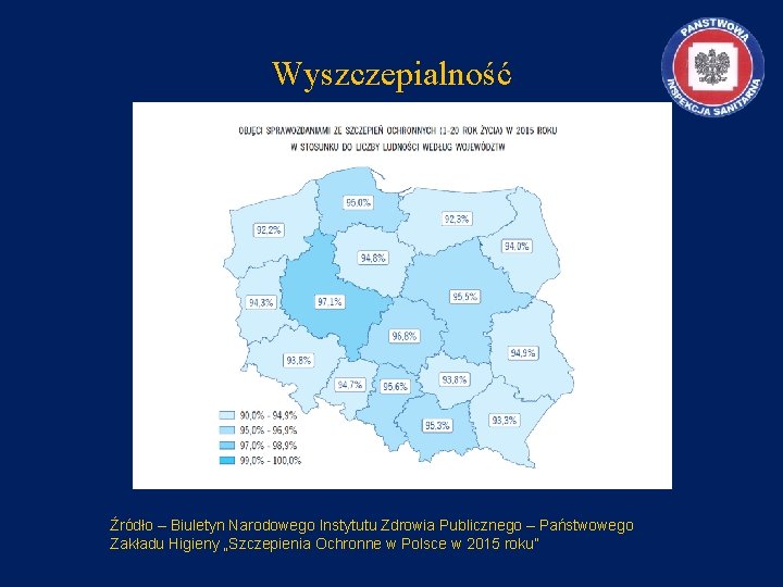 Wyszczepialność Źródło – Biuletyn Narodowego Instytutu Zdrowia Publicznego – Państwowego Zakładu Higieny „Szczepienia Ochronne