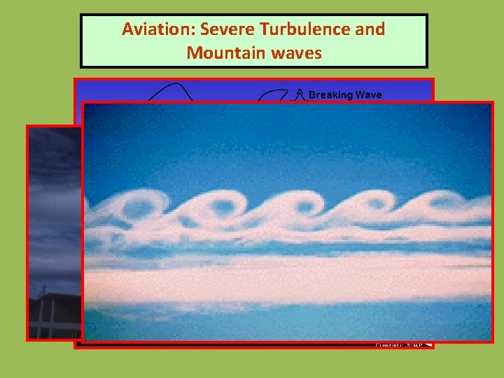 Aviation: Severe Turbulence and Mountain waves 