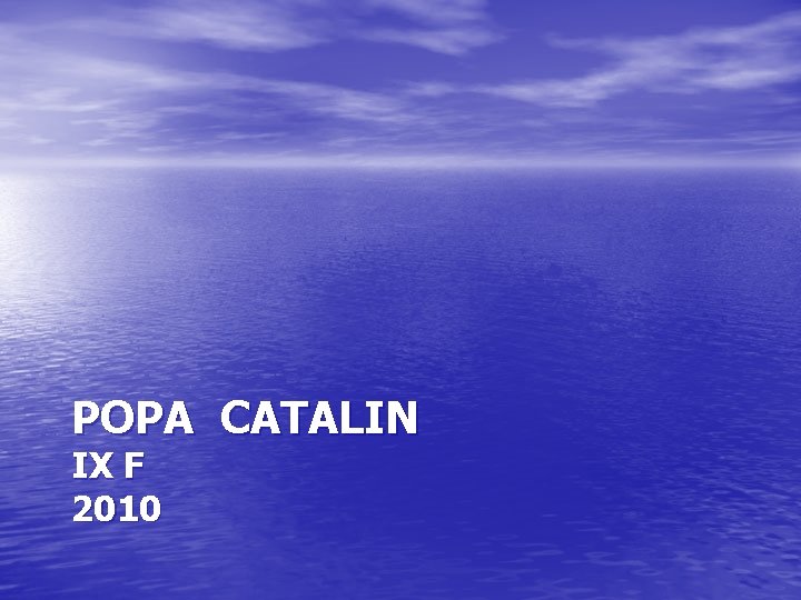 POPA CATALIN IX F 2010 