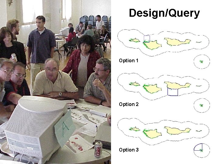 Design/Query Option 1 Option 2 Option 3 