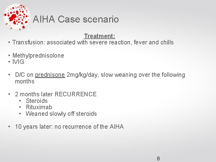 Autoimmune Hemolytic Anemia in Children Diagnostic and Therapeutic