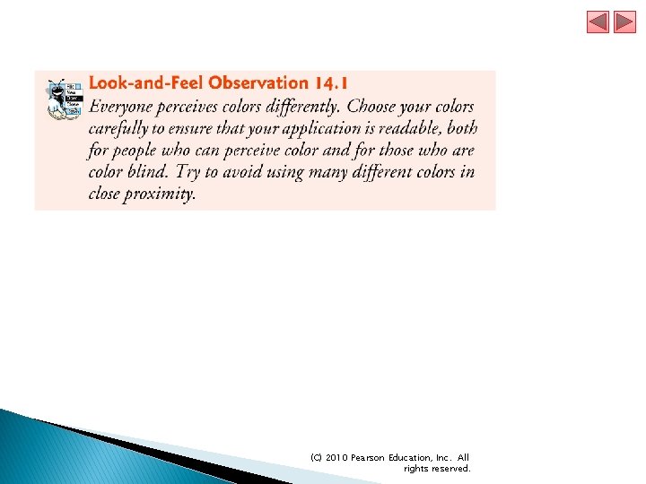 (C) 2010 Pearson Education, Inc. All rights reserved. 