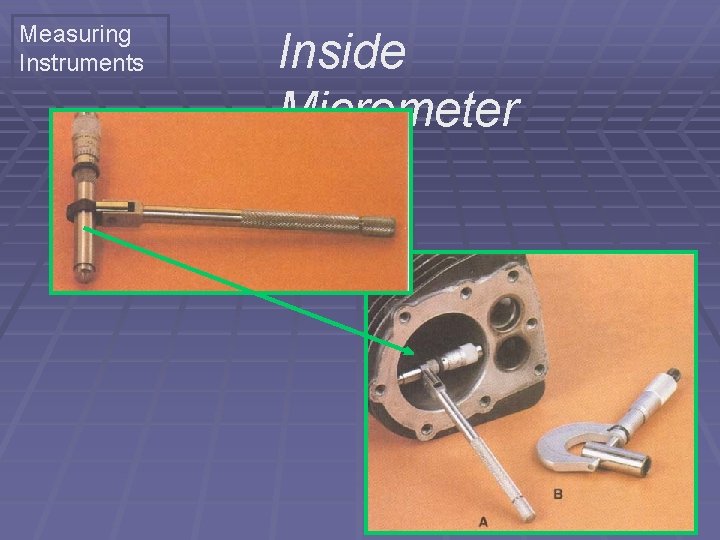 Measuring Instruments Inside Micrometer 
