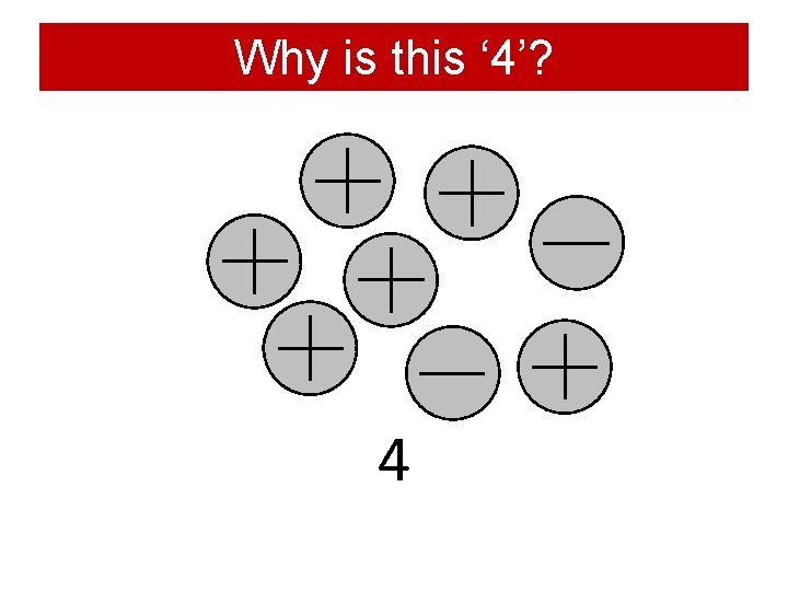 Why is this ‘ 4’? 4 