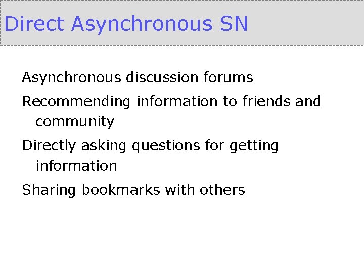 Social Navigation Peter Brusilovsky School of Information Sciences