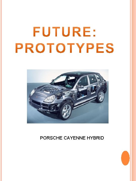 PORSCHE CAYENNE HYBRID 