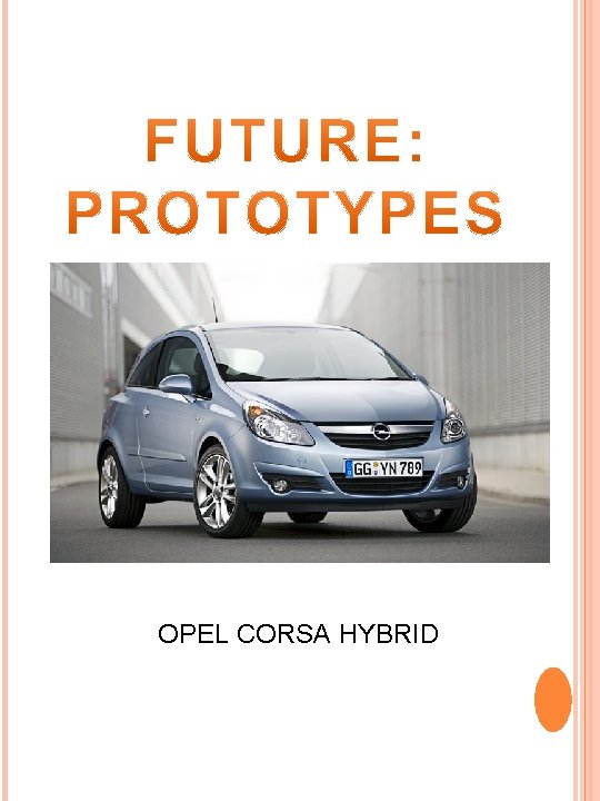 OPEL CORSA HYBRID 
