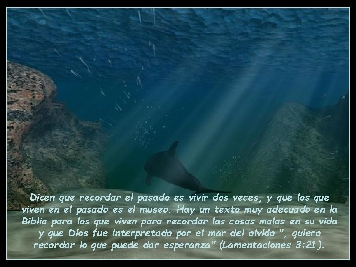 Dicen que recordar el pasado es vivir dos veces, y que los que viven