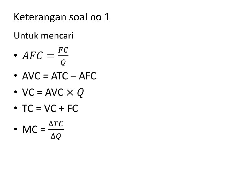 Keterangan soal no 1 • 