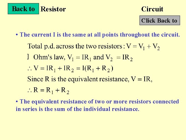 Basic Definitions 1 Circuit Next Slide Basic Definitions