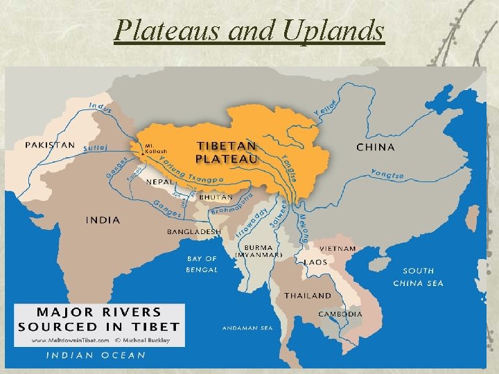 Plateaus and Uplands 